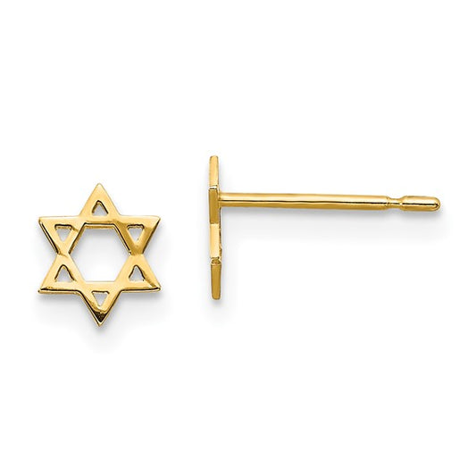 Star of David Earrings